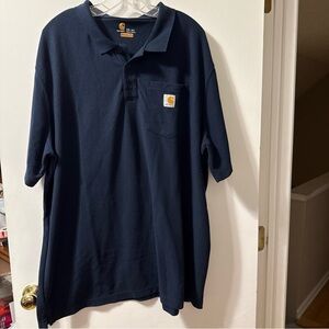 Carhartt Navy Shirt with Pocket
